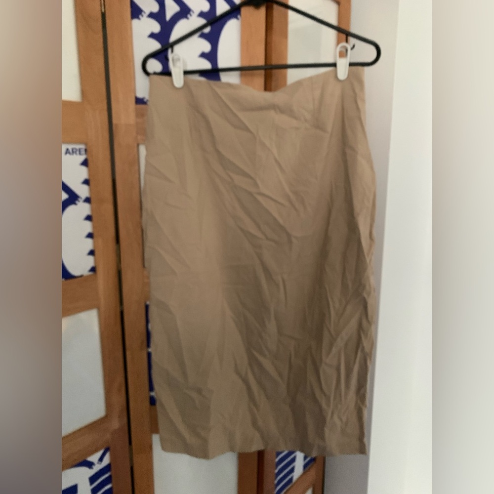 ASOS Tan Pencil Skirt